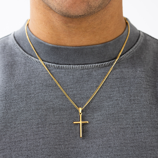 "CROSS" ANHÄNGER (18K GOLD)