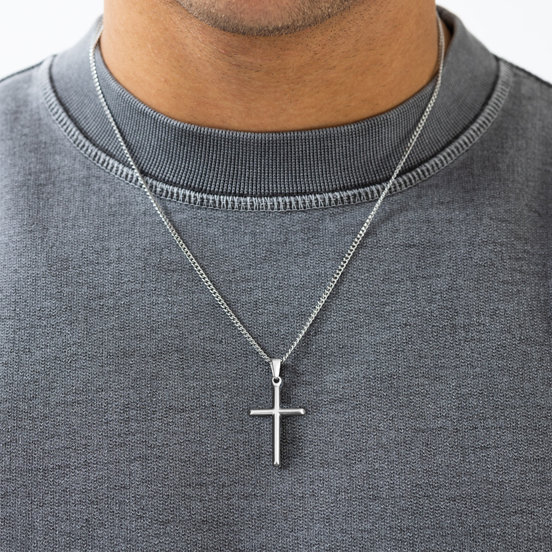 "CROSS" ANHÄNGER (SILBER)