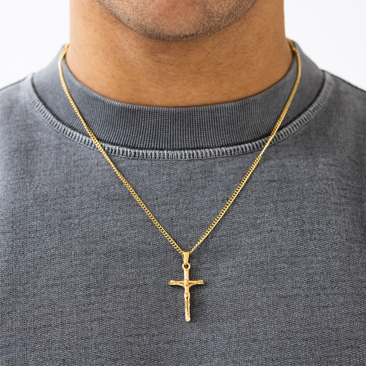 "CRUCIFIX" ANHÄNGER (18K GOLD)