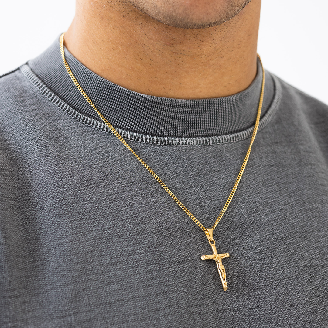 "CRUCIFIX" ANHÄNGER (18K GOLD)