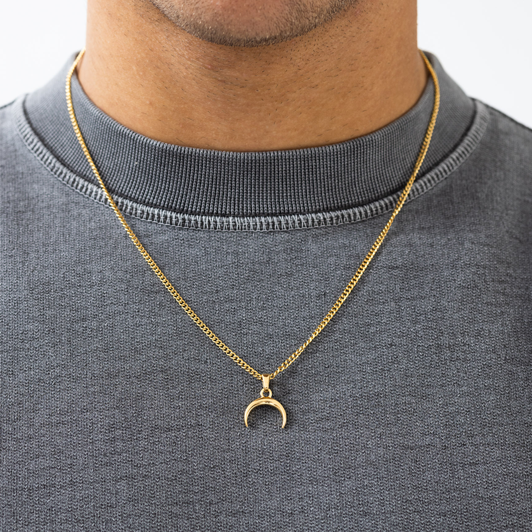 "MOON" ANHÄNGER (18K GOLD)