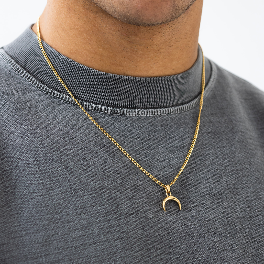 "MOON" ANHÄNGER (18K GOLD)